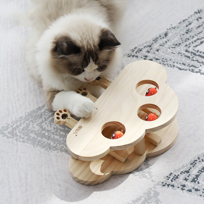 Meow Fairy Whac-a-Mole Cat Teaser Toy