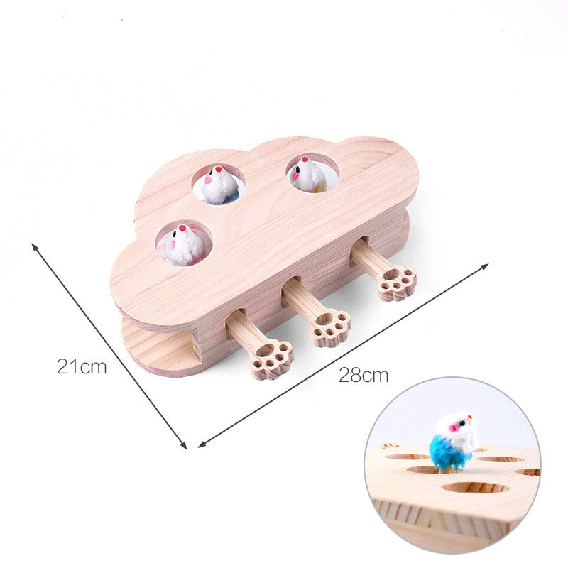 Meow Fairy Whac-a-Mole Cat Teaser Toy
