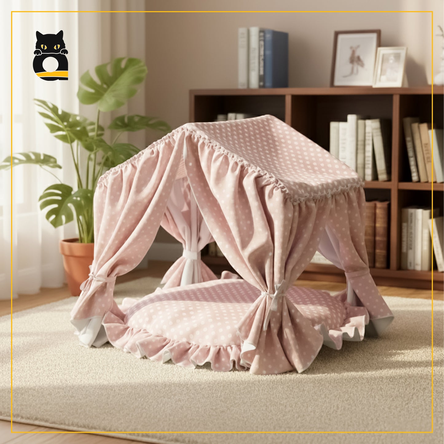 Luxury 4-Season Cat Villa House – Cozy, Spacious & Stress-Free Home for Your Cat by Cattykart™