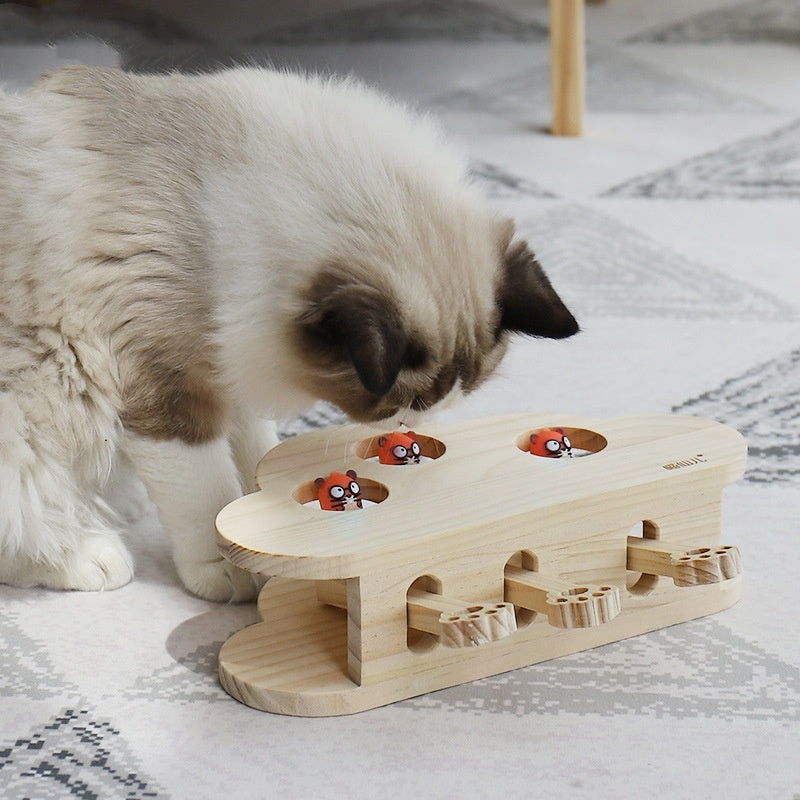 Meow Fairy Whac-a-Mole Cat Teaser Toy