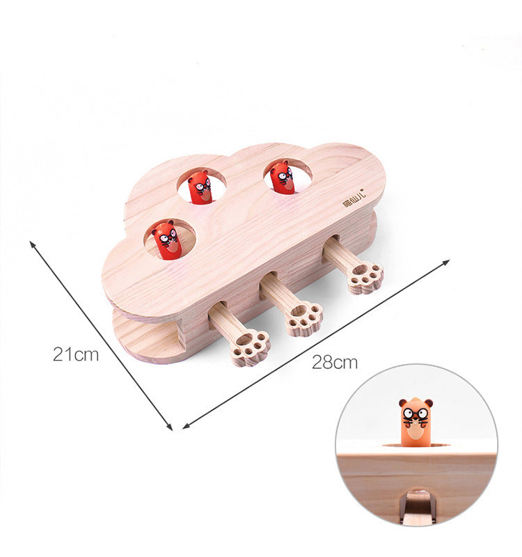 Meow Fairy Whac-a-Mole Cat Teaser Toy