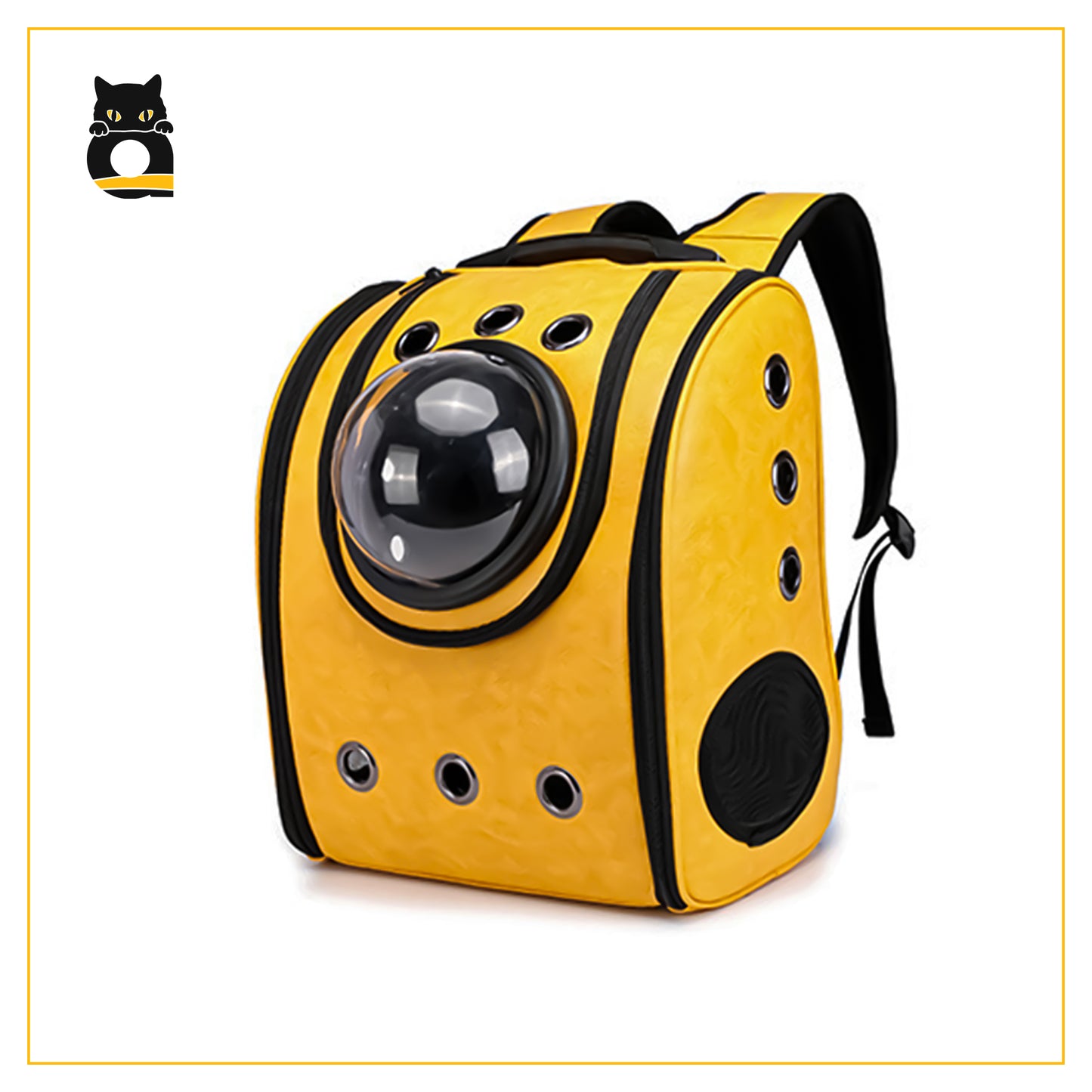 SafeView Bubble Backpack – Breathable & Stress-Free Travel Carrier by CattyKart™