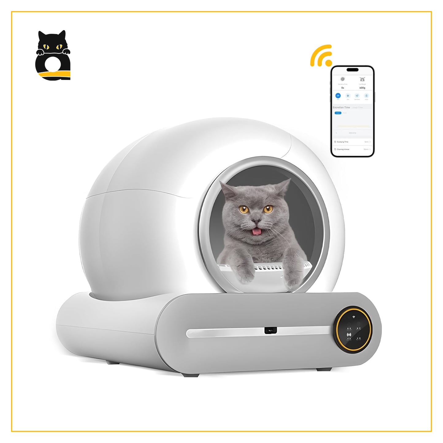 Catty's Intelligent Self-Cleaning Cat Litter Box